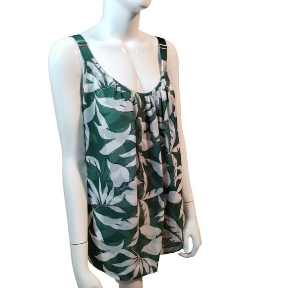 Lane‎ Bryant Bundle of 3 Women's size 16 Flowy Summer Fresh Boho Chiffon Tops - Picture 9 of 11